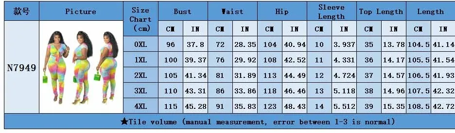 Plus Size Women's Tie Dye Gradient Print Tied Sexy Two Piece Pants Set 10 Plus Size Women's Tie Dye Gradient Print Tied Sexy Two Piece Pants Set - Image 8