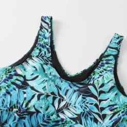 Printed Feminine One-Piece Plus Size Swimsuit -Plus Size Dresses Shop ed76226b64af8df6