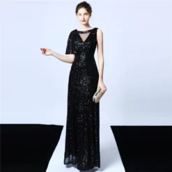 Plus Size Beauty Sequins Long Formal Party Evening Dress 34 Plus Size Beauty Sequins Long Formal Party Evening Dress -Plus Size Dresses Shop eda6ca3d6c8bb67c