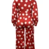 Plus Size Women Dot Print Jumpsuit -Plus Size Dresses Shop ef61381158d416d5