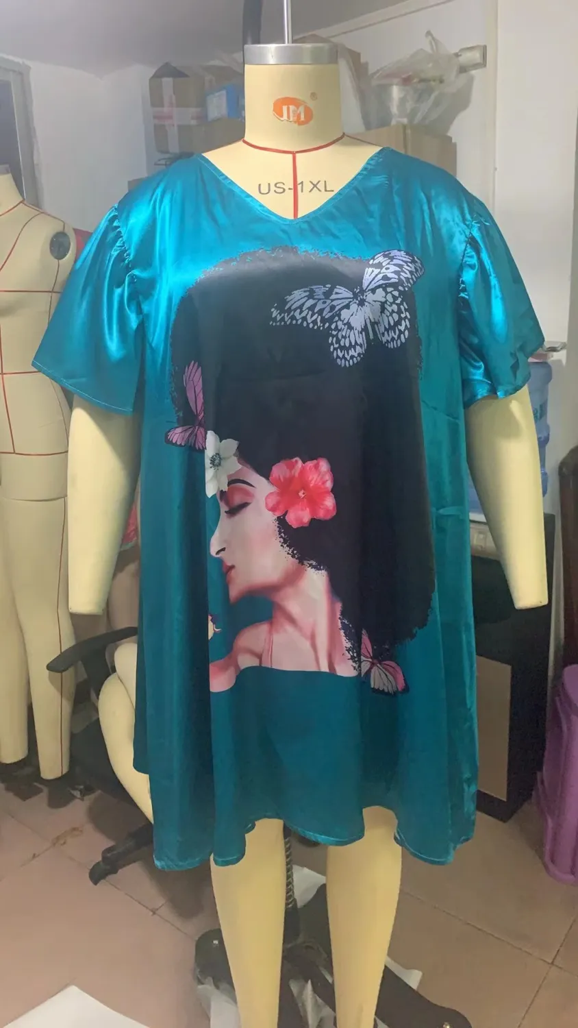 Women Loose Print Top 10 Women Loose Print Top - Image 8