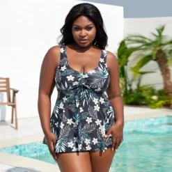 Plus Size Women Printed Skirt Swimwear 22 Plus Size Women Printed Skirt Swimwear -Plus Size Dresses Shop fa83cfbb2ea74e6e