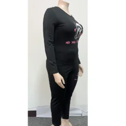 Plus Size Women Pink Skull Print Two-piece Set 12 Plus Size Women Pink Skull Print Two-piece Set -Plus Size Dresses Shop fca02c038b661673