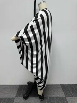 Plus Size Loose Two Piece Striped Printed Shorts Set -Plus Size Dresses Shop fe86eeaac737d783